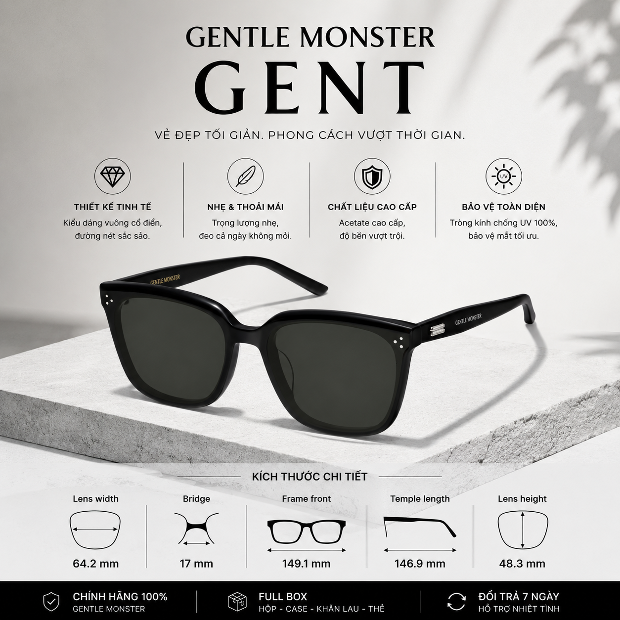 kính gm gent